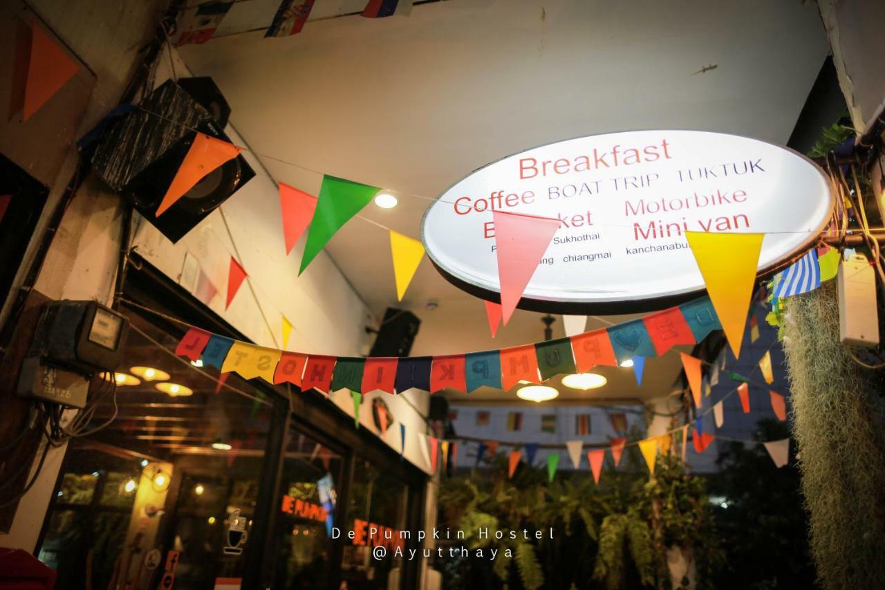 De Pumpkiin Hostel Phra Nakhon Si Ayutthaya Exterior photo